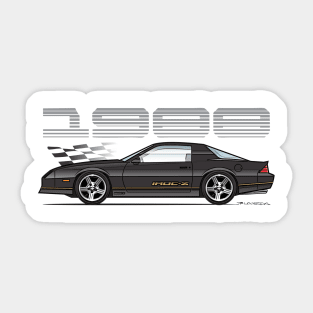 1988 Black Sticker